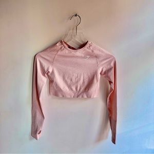 GYMSHARK | Longsleeve Crop Top